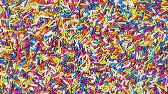 9oz Cup of Rainbow Sprinkles