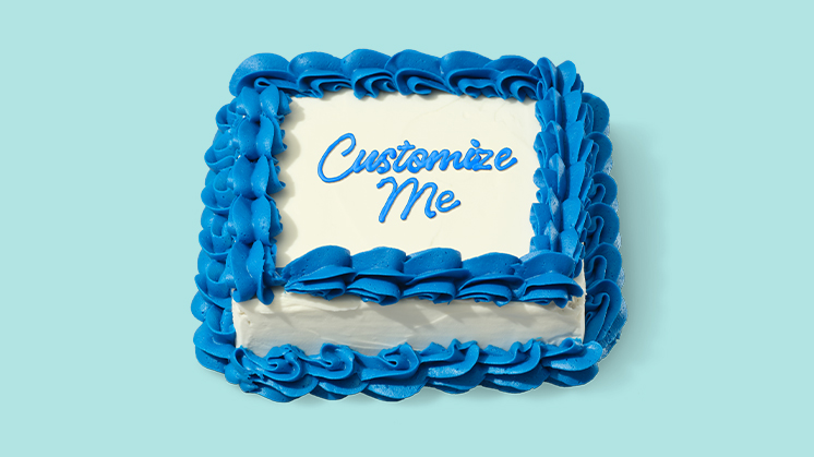Square Ice Cream Cake